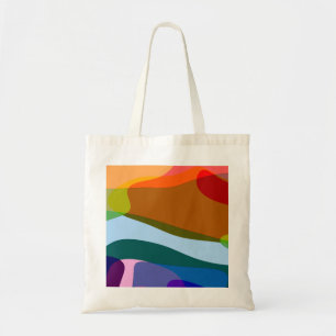 Regenbogen Abstrakt 605 Tragetasche