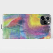 Regenbogen abstrakt iPhone hülle (Rückseite (Horizontal))