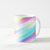 Regenbogen abstrakt kaffeetasse (VorderseiteRechts)