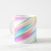 Regenbogen abstrakt kaffeetasse (Vorderseite Links)