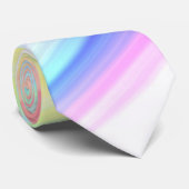 Regenbogen-Abstrakt-Krawatte Krawatte (Gerollt)