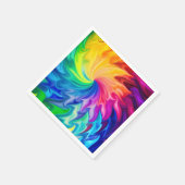 Regenbogen abstrakt serviette (Ecke)