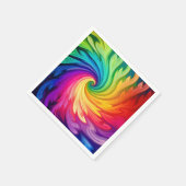 Regenbogen abstrakt serviette (Ecke)