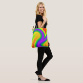 Regenbogen-Abstrakt Tasche (Am Model)