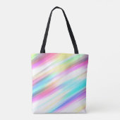 Regenbogen-Abstrakt-Tasche Tasche (Rückseite)