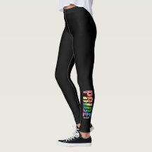 "Regenbogen-" abstrakte Gay Pride-Leggings