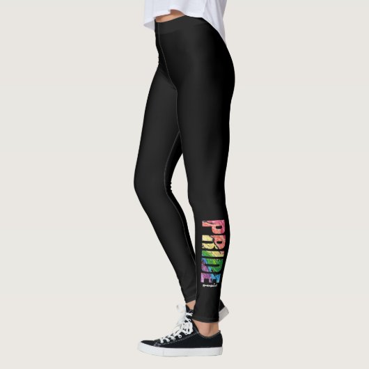 "Regenbogen-" abstrakte Gay Pride-Leggings Leggings (Links)