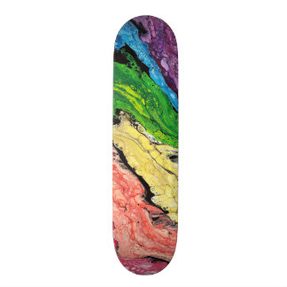 "Regenbogen" abstrakte Skateboard-Plattform Skateboard