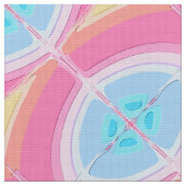 Regenbogen abstraktes buntes Stoffmuster Stoff (Nahaufnahme)