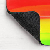 Regenbogen-abstraktes Poster Mousepad (Ecke)