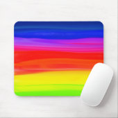 Regenbogen-abstraktes Poster Mousepad (Mit Mouse)
