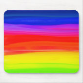 Regenbogen-abstraktes Poster Mousepad (Vorne)