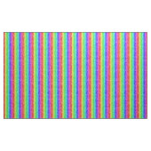 Regenbogen abstraktes weißes Stoffmuster Stoff (Yard (91,4 cm))