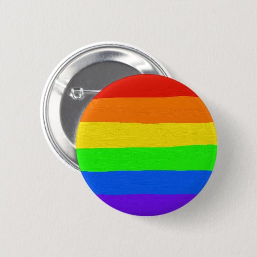 Regenbogen-Abzeichen Button (Vorne & Hinten)