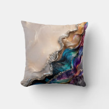 Regenbogen-Achat-Kristall-Kunst | Irisierendes Mar