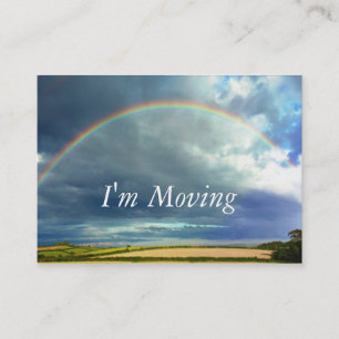 Regenbogen-Adressenänderung Karte