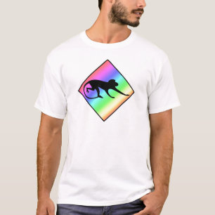 Regenbogen-Affenüberquerung T-Shirt