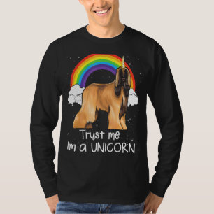 Regenbogen Afghanischer Windhund Vertrau Mir Ich B T-Shirt