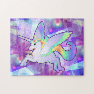 Regenbogen Alicorn Puzzle