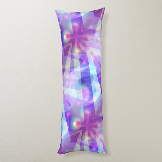 Regenbogen Alicorn Seitenschläferkissen (Rückseite (Vertikal))