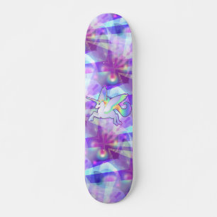 Regenbogen Alicorn Skateboard