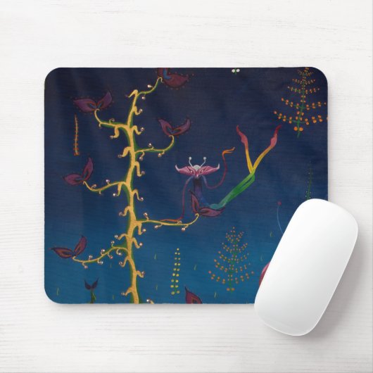 Regenbogen-alien Mausauflage Mousepad (Mit Mouse)