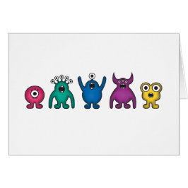 Regenbogen-alien-Monster