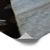 Regenbogen am Ende der Anlegestelle Poster (Ecke)