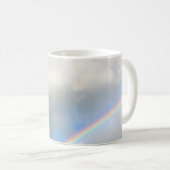 Regenbogen am Frühlingstag Kaffeetasse (VorderseiteRechts)