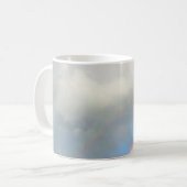 Regenbogen am Frühlingstag Kaffeetasse (Vorderseite Links)