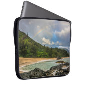 Regenbogen am Lumaha'i Beach, Kauai, Hawaii Wetsui Laptopschutzhülle