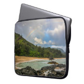 Regenbogen am Lumaha'i Beach, Kauai, Hawaii Wetsui Laptopschutzhülle