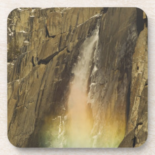 Regenbogen an den oberen Yosemite Falls im Yosemit Untersetzer