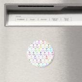 Regenbogen-Anker-Muster Magnet (In Situ (Geschirrspüler))