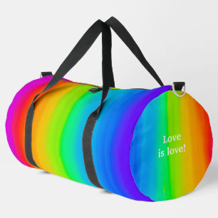 Regenbogen-Anweisung Duffle Bag