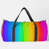 Regenbogen-Anweisung Duffle Bag (Vorderseite)