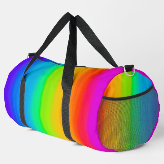 Regenbogen-Anweisung Duffle Bag (Rechte Ecke)