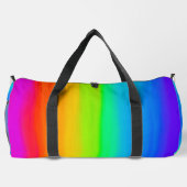 Regenbogen-Anweisung Duffle Bag (Rückseite)