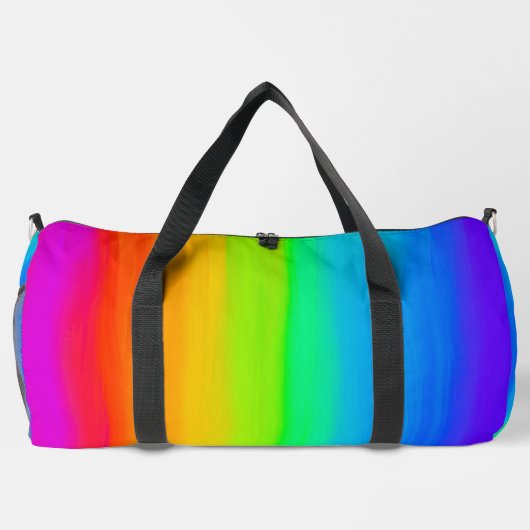 Regenbogen-Anweisung Duffle Bag (Rückseite)