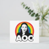 Regenbogen AOC Postkarte (Stehend Vorderseite)