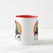 Regenbogen AOC Tasse (Zentrum)