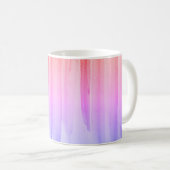 Regenbogen Aquarellfarbe Abstrakte Malcoffe Kaffeetasse (VorderseiteRechts)