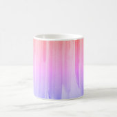 Regenbogen Aquarellfarbe Abstrakte Malcoffe Kaffeetasse (Mittel)