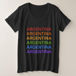 Regenbogen Argentinien Shirts und Jacken