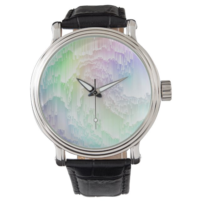 Regenbogen Armbanduhr (Vorderseite)
