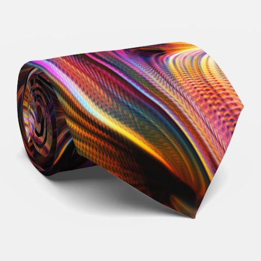 Regenbogen Art. 4 Krawatte (Gerollt)