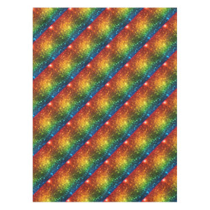 Regenbogen Astral Glitter Nur Liebe ist echt Tischdecke