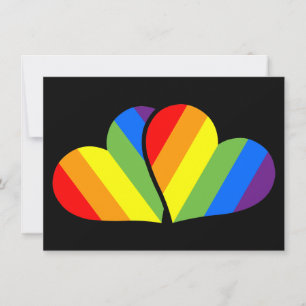 Regenbogen auf Schwarz