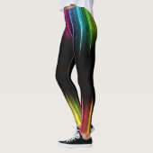 Regenbogen auf schwarzen Leggings (Links)