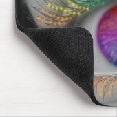 Regenbogen-Auge Mousepad (Ecke)